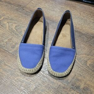 Aerosoles Blue Espadrille Flats 6.5